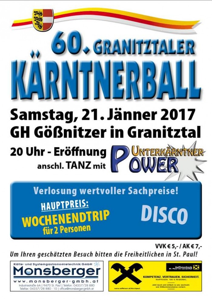 60. Granitztaler Kärntnerball