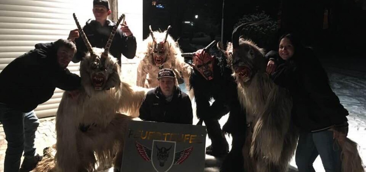 Krampusshow der Ortsgruppe Fischl