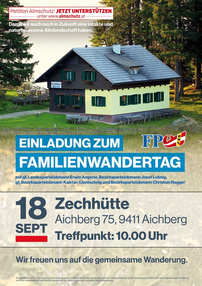 Familienwandertag der FPÖ Wolfsberg & Völkermarkt