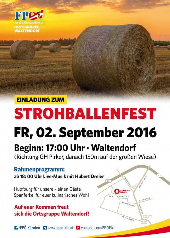Strohballenfest der Ortsgruppe Waltendorf