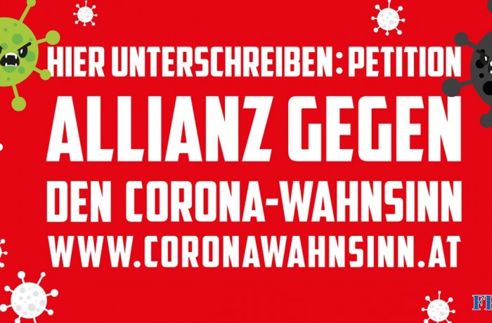 Petition: Jetzt reicht's - Allianz gegen den Corona-Wahnsinn!